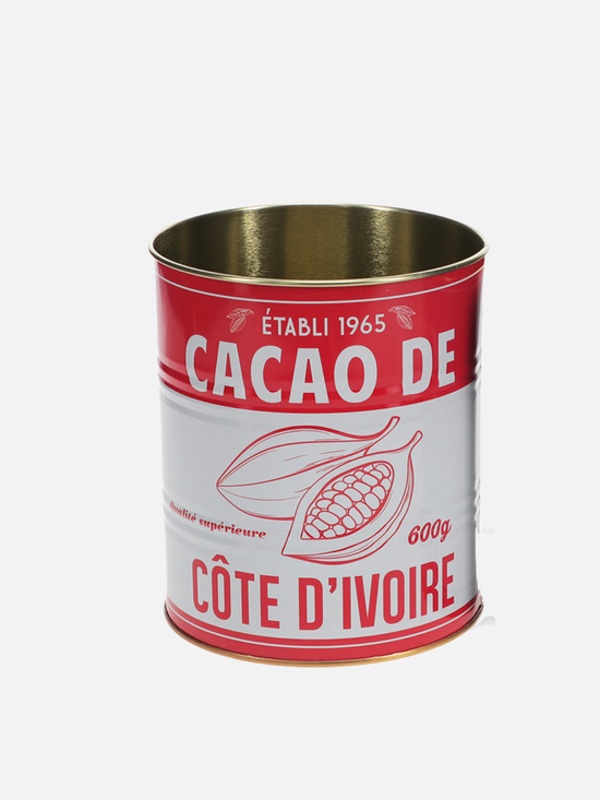 Storage Tin Can - Cacao - Red - Aufbewahrung