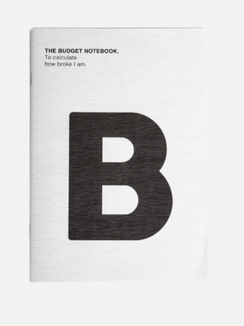 Budget Notizbuch