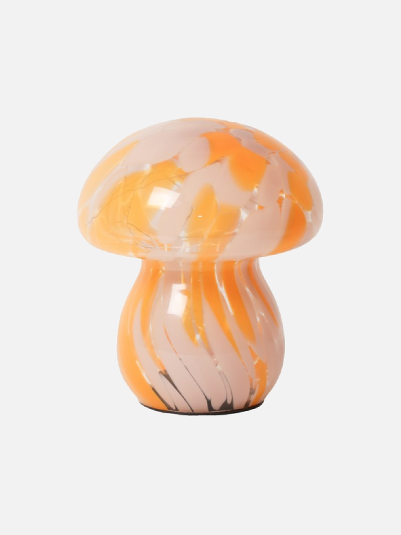 Pink Orange Mushroom Chips Lamp