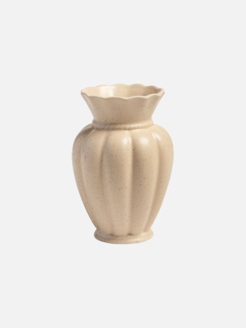 &amp;KLEVERING Tudor Vase Sand