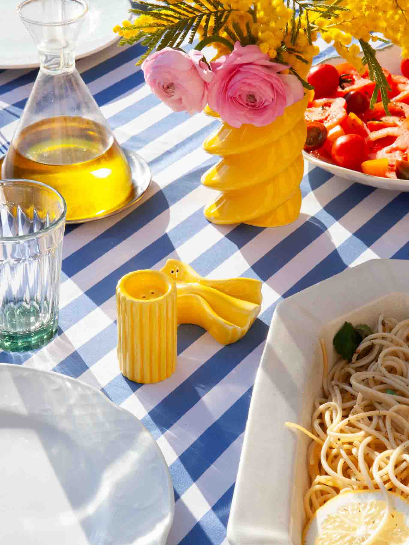 Salt Pepper Shaker Dolce Vita Farfalle & Rigatoni - Salz Pfeffer