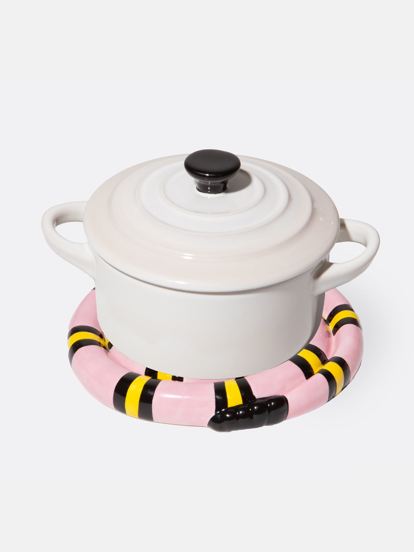 Snake Trivet - Pink