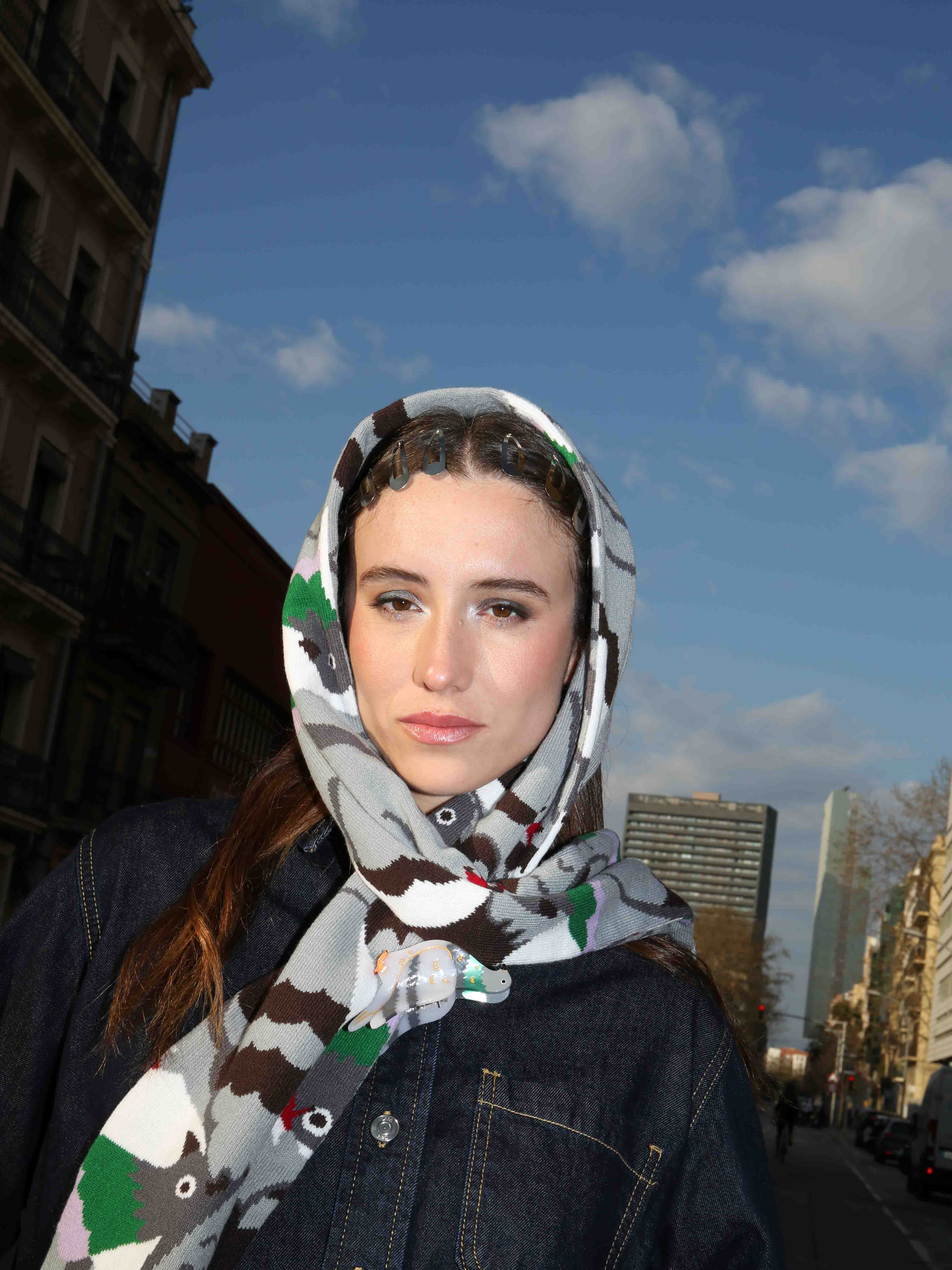 Pigeon Scarf - Schal