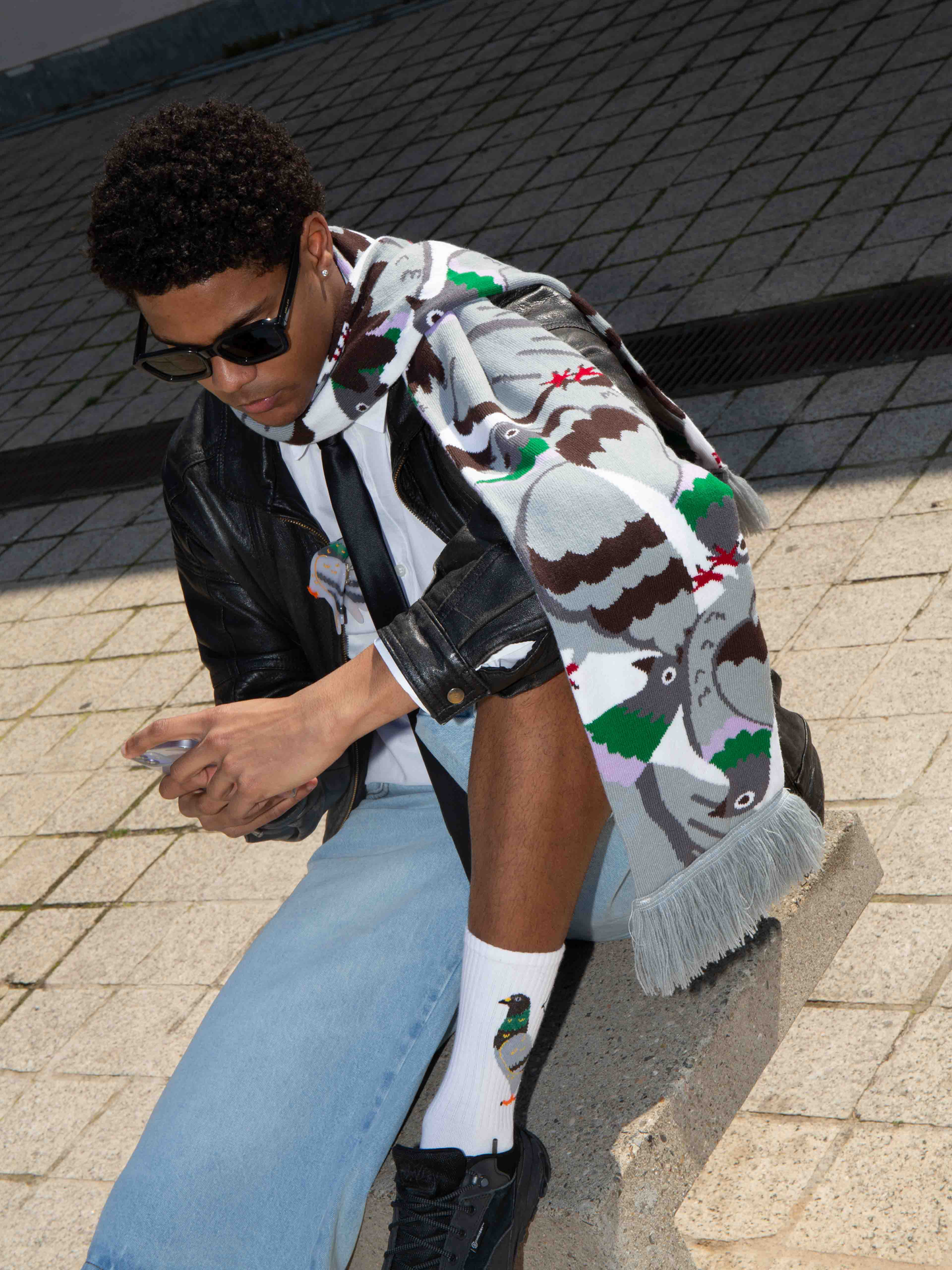 Pigeon Scarf - Schal