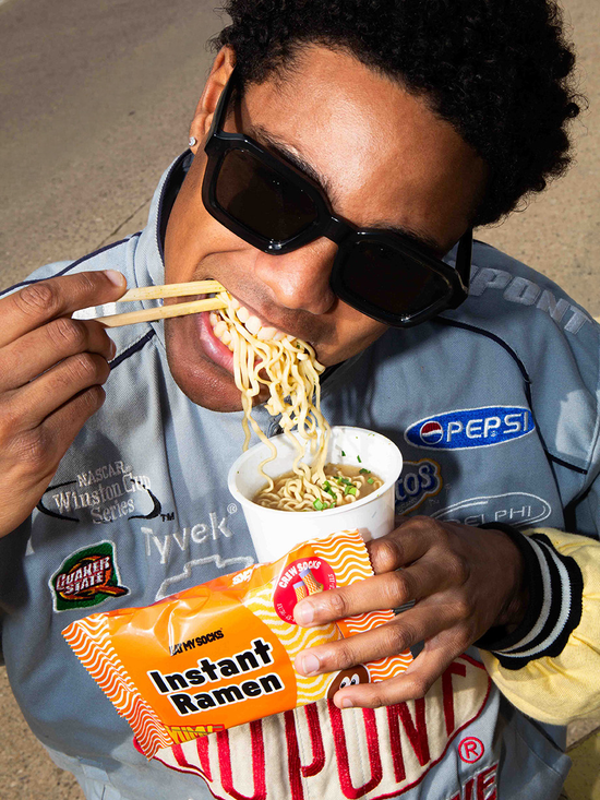 Instant Ramen Chicken Socks - Socken