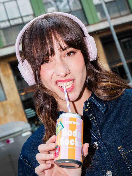 Strawberry Soda Socks - Socken