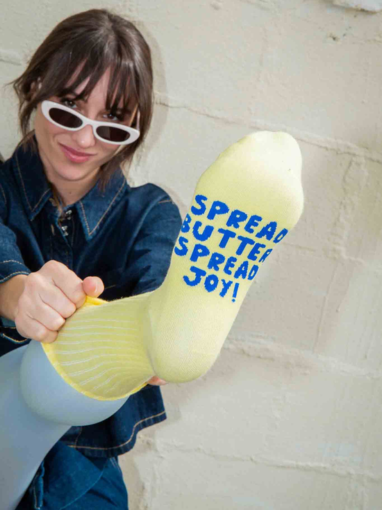 Butter Flat Socks - Socken
