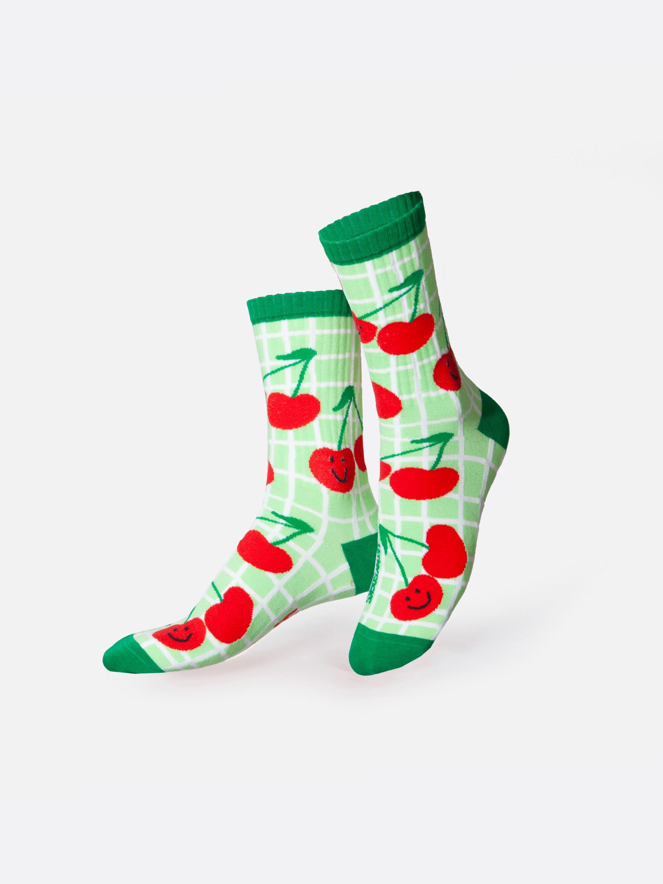 Cherry Flat Socks - Socken
