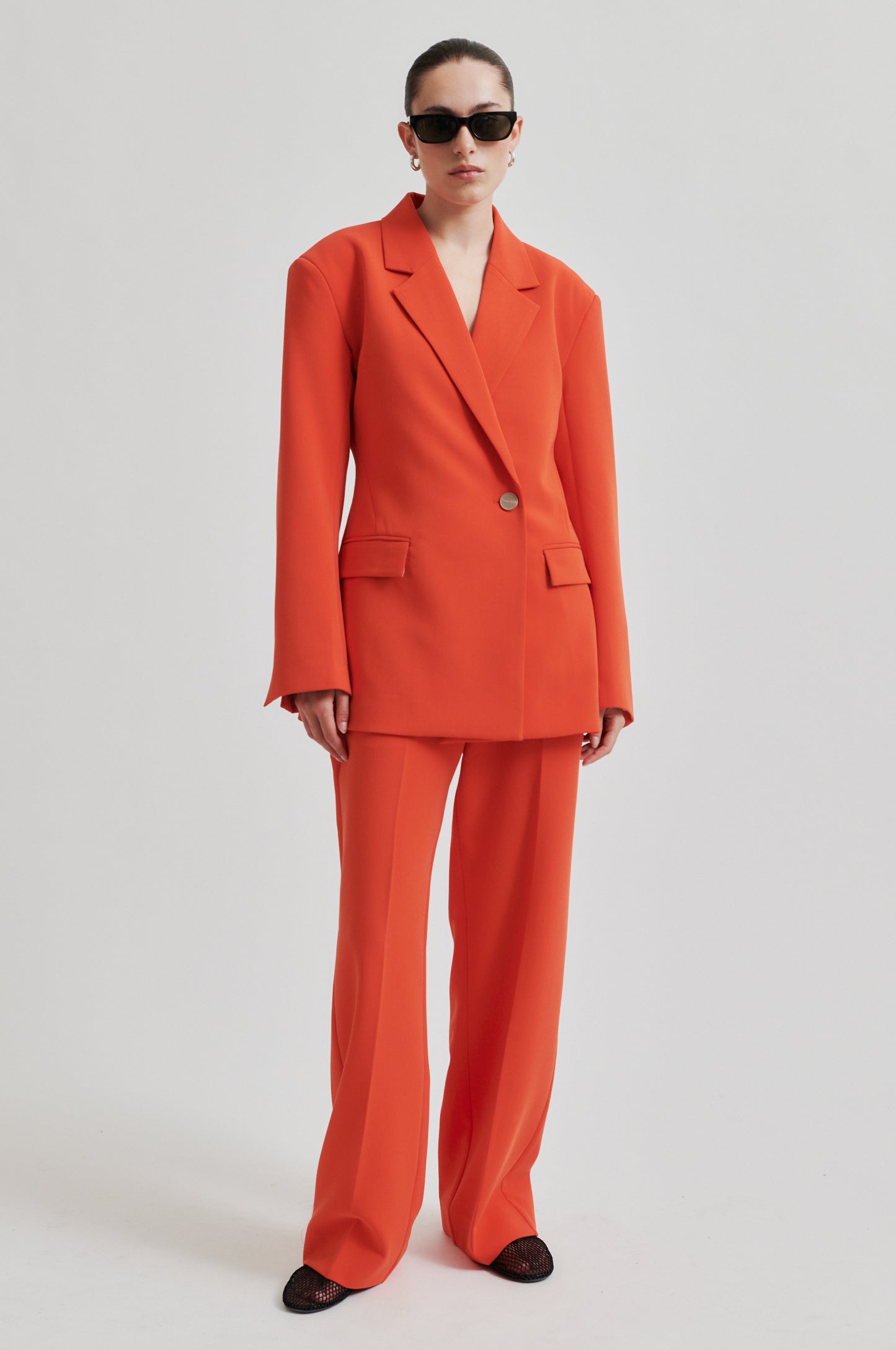 SECOND FEMALE Evie Classic Trousers - Poinciana