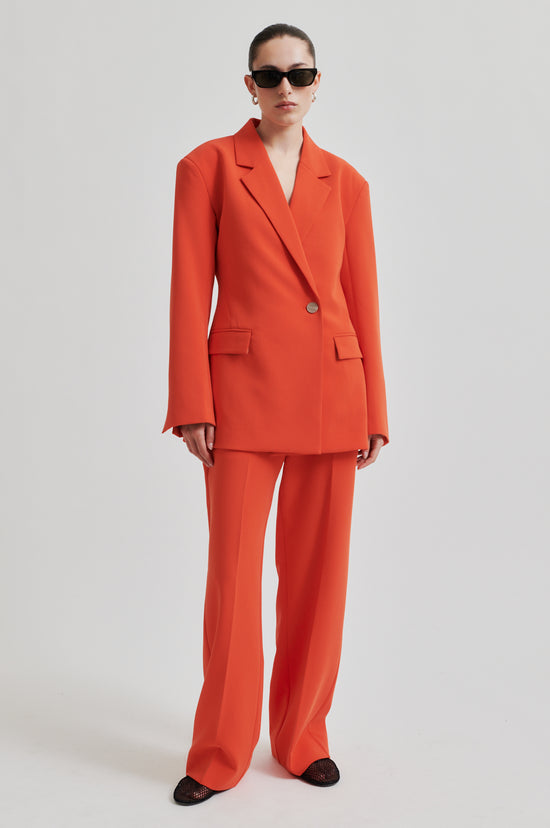 SECOND FEMALE Evie Classic Trousers - Poinciana