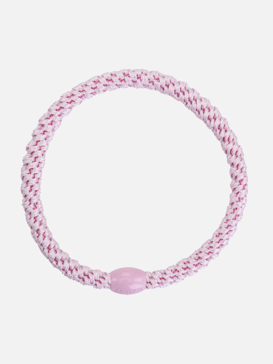 KKNEKKI Hair Tie Slim Plain - Pink - Scrunchie
