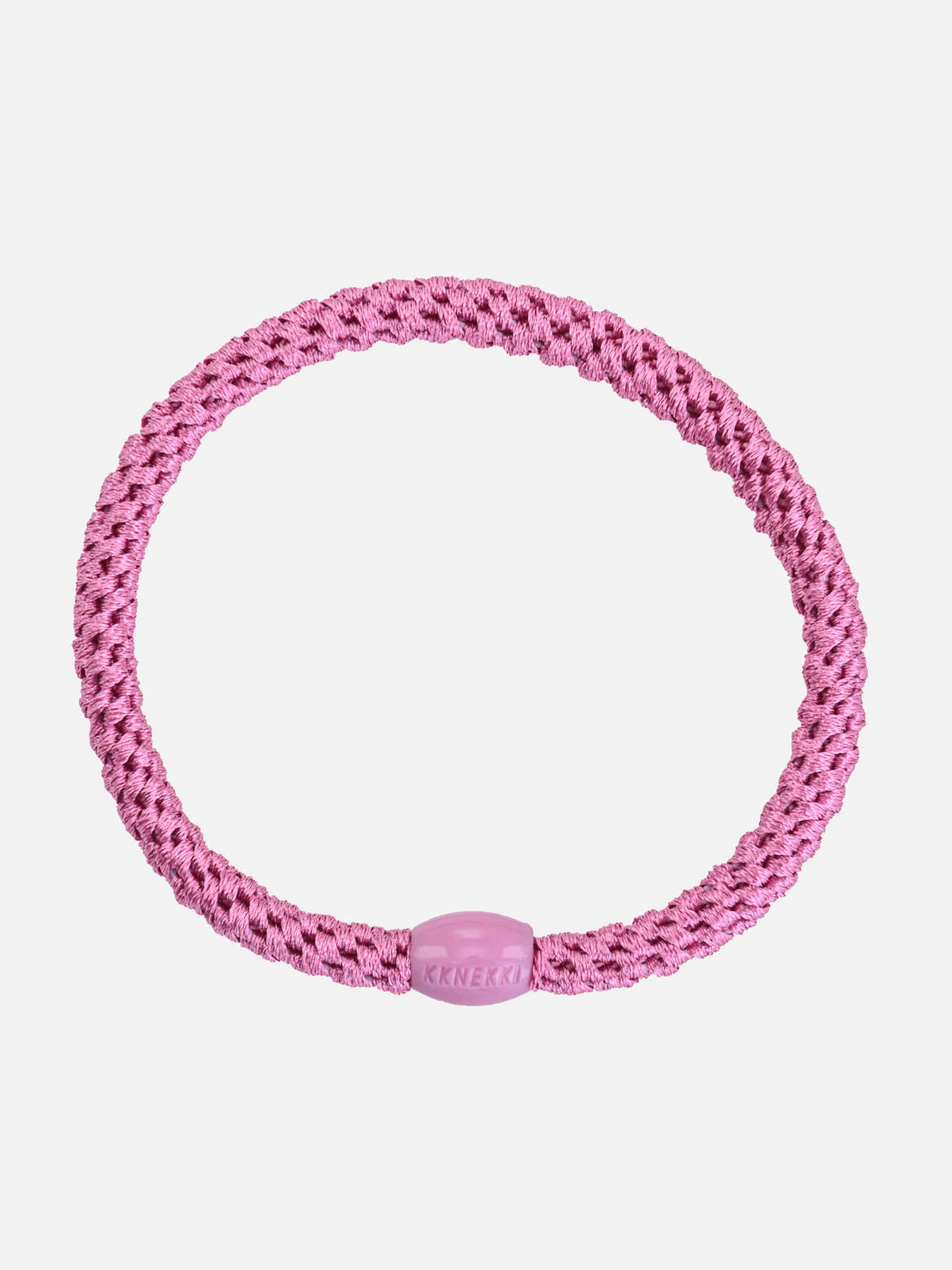 KKNEKKI Hair Tie Slim Plain - Bubblegum - Scrunchie
