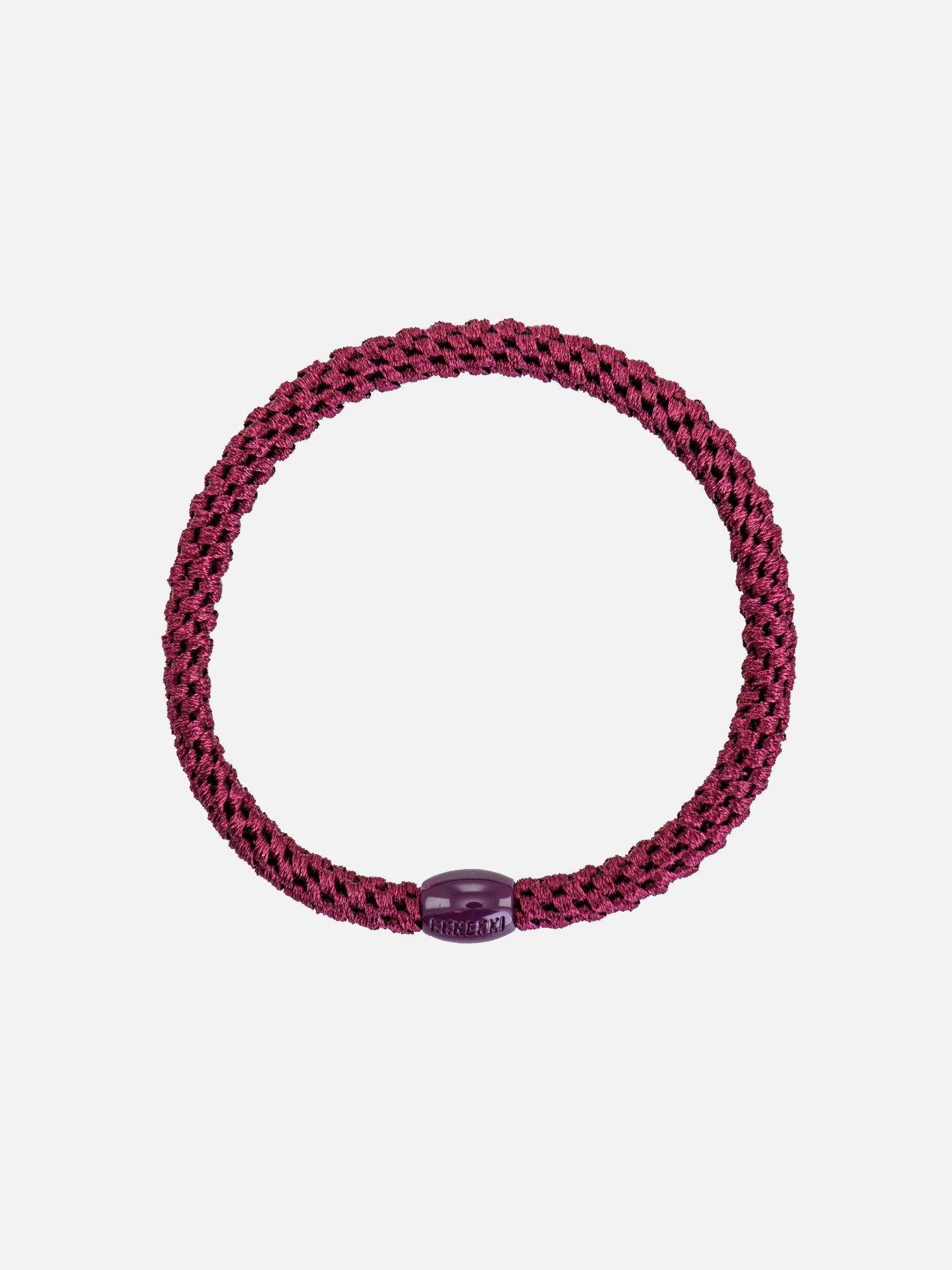KKNEKKI Hair Tie Slim Plain - Bordeaux - Scrunchie