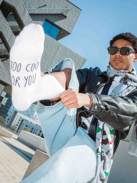 Pigeon Flat Socks - Socken