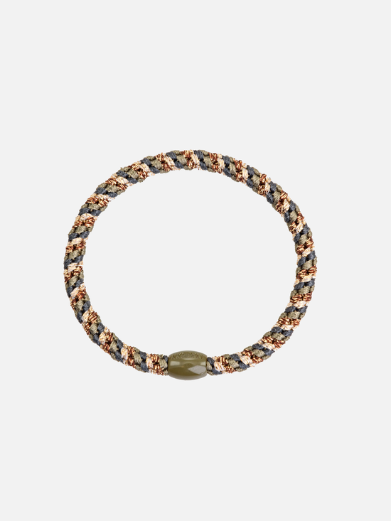 KKNEKKI Hair Tie Slim Mix - Camo Gold - Scrunchie