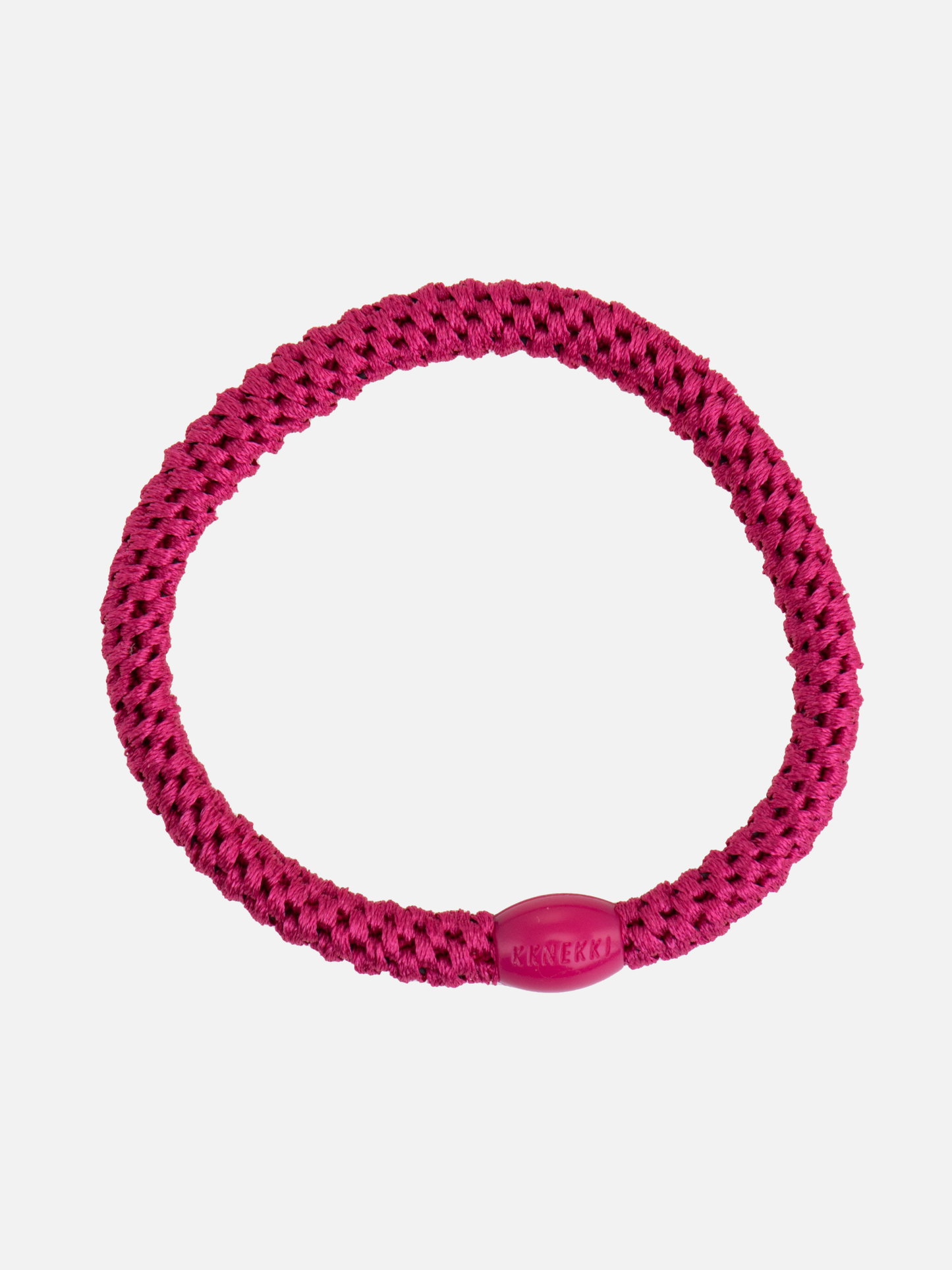 KKNEKKI Hair Tie Slim Plain - Pink 2 - Scrunchie