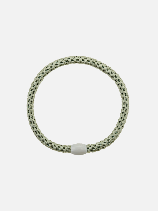 KKNEKKI Hair Tie Slim Plain - Dusty Lind Green - Scrunchie