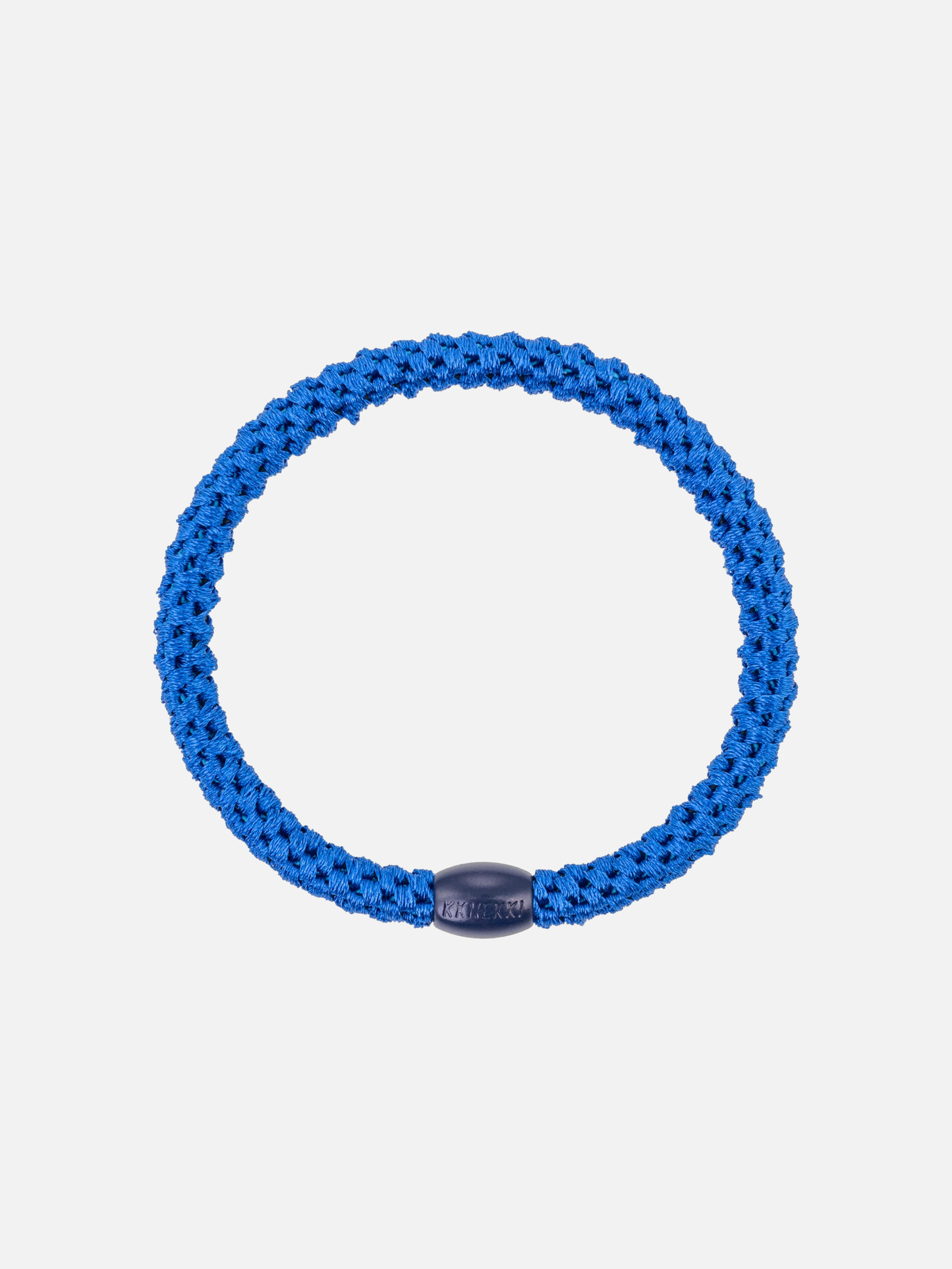 KKNEKKI Hair Tie Slim Plain - Electric Blue - Scrunchie