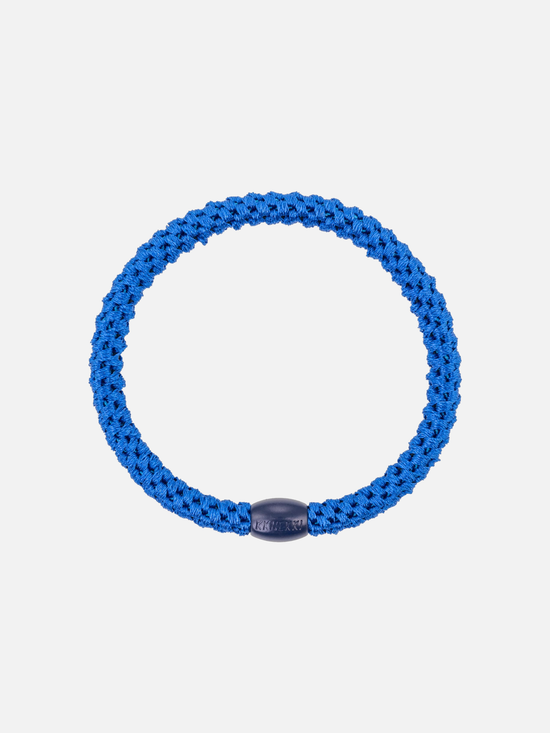 KKNEKKI Hair Tie Slim Plain - Electric Blue - Scrunchie