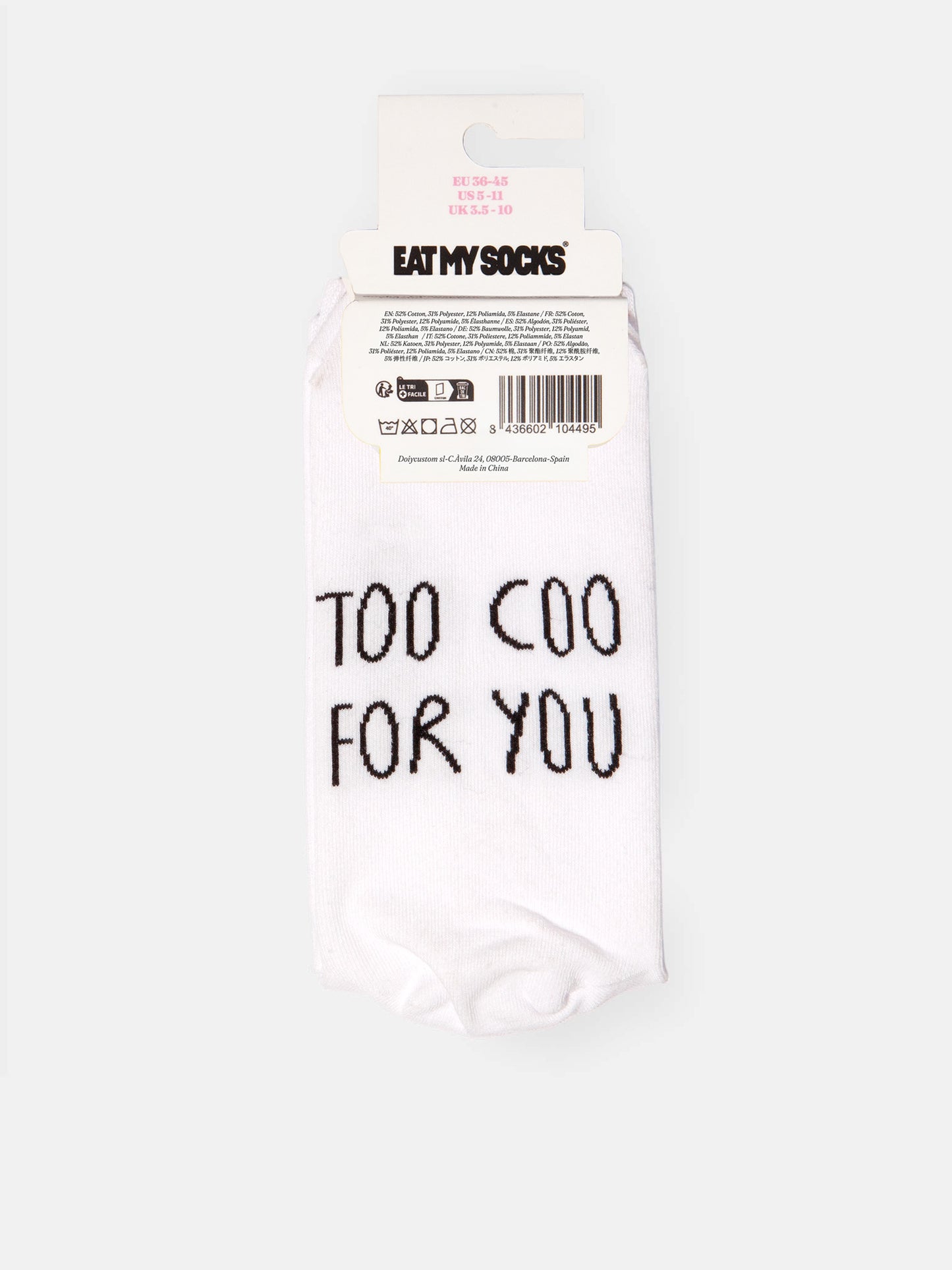 Pigeon Flat Socks - Socken