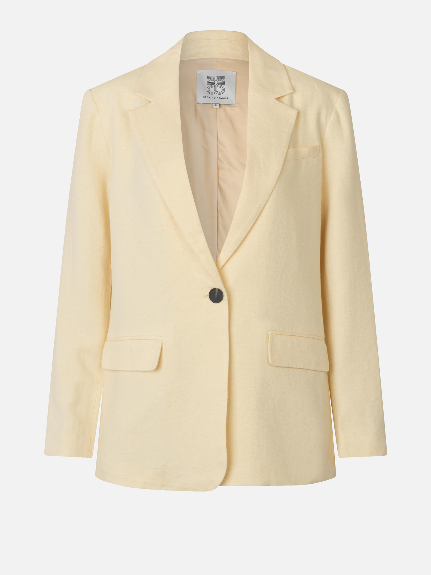 SECOND FEMALE Lino New Fit Blazer Yellow