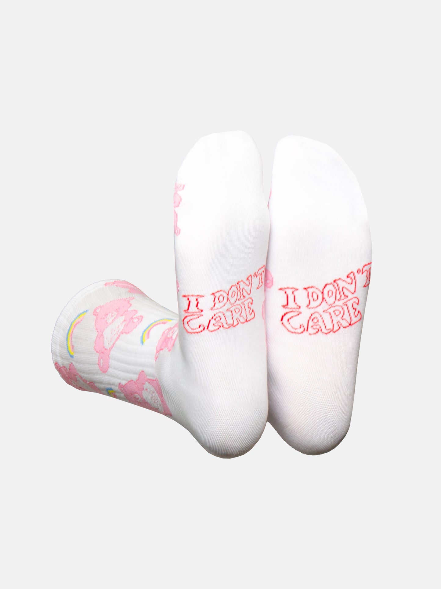 Rainbow Bear Flat Socks