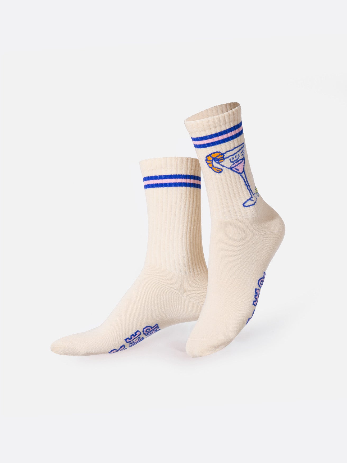 Shrimp Cocktail Flat Socks