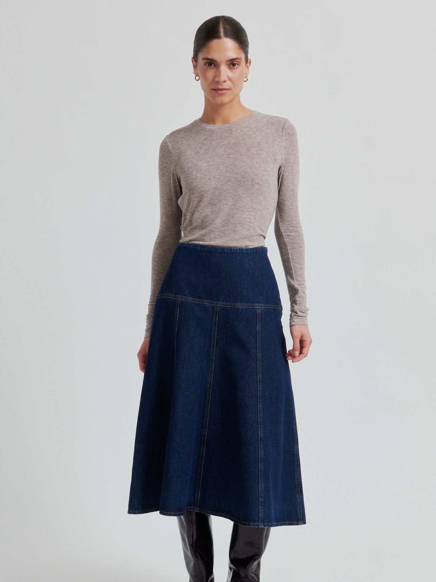 SECOND FEMALE Columbo Denim Skirt