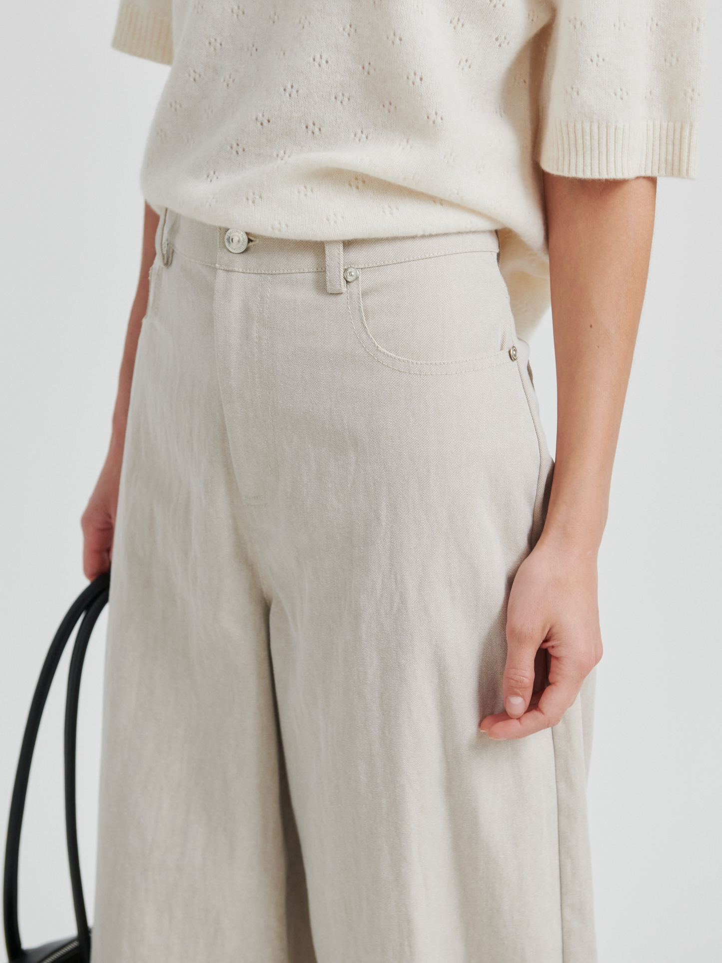 SECOND FEMALE Bacoli Barrel Trousers