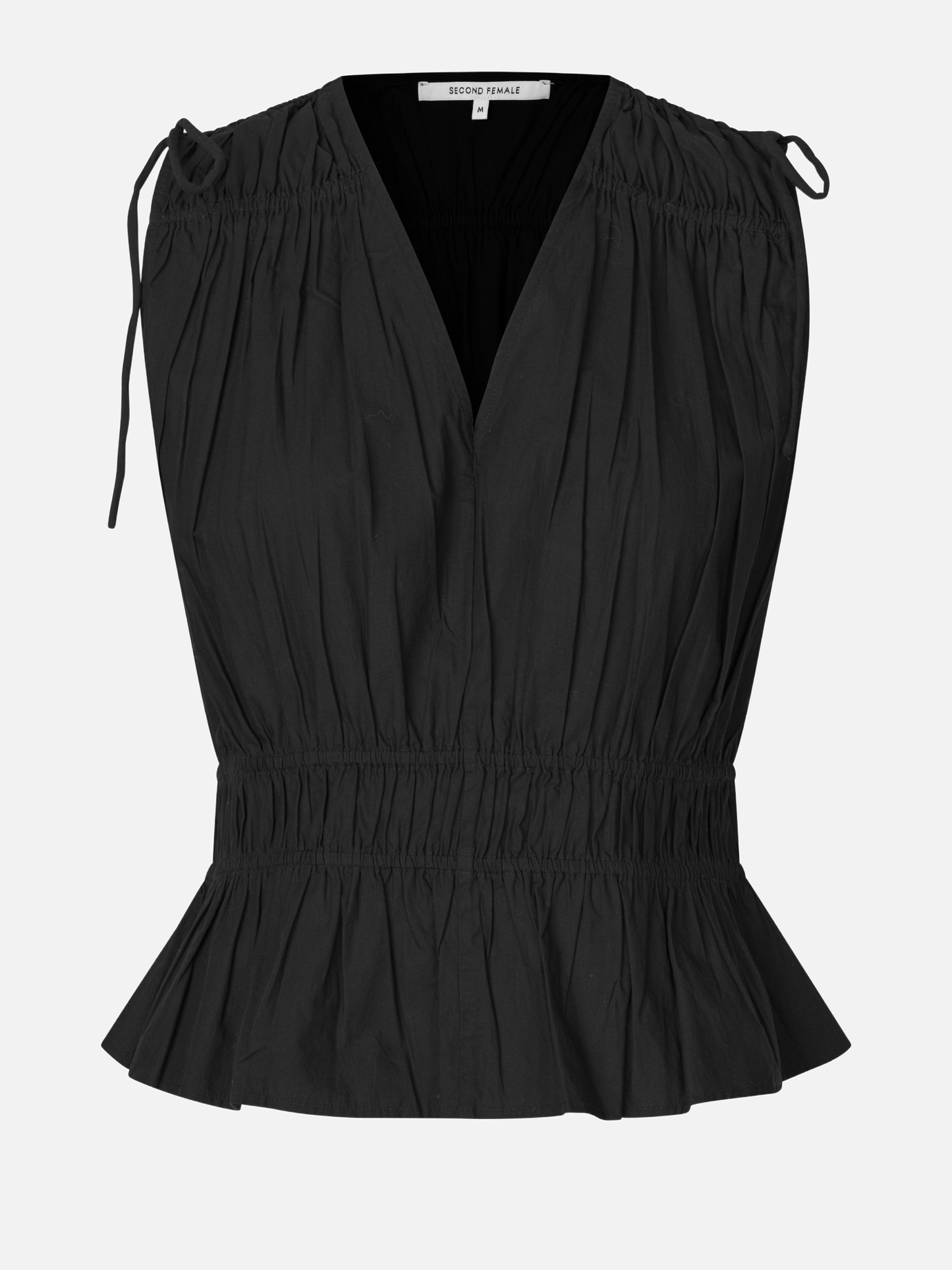 SECOND FEMALE Carpi Top Black