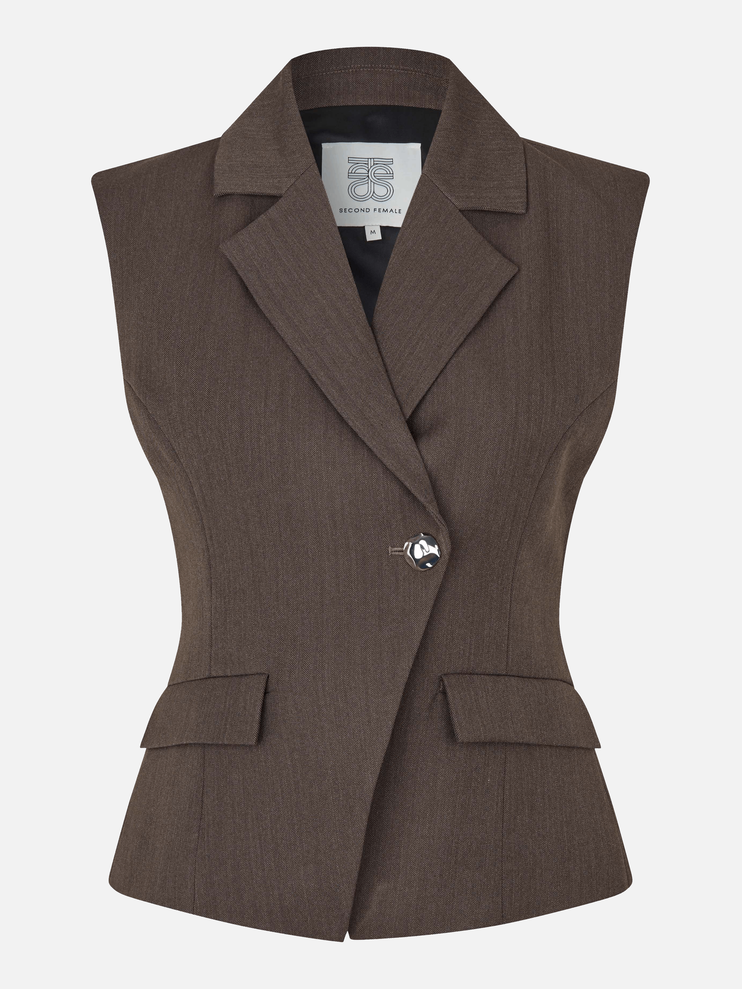 SECOND FEMALE Riese Fitted Waistcoat