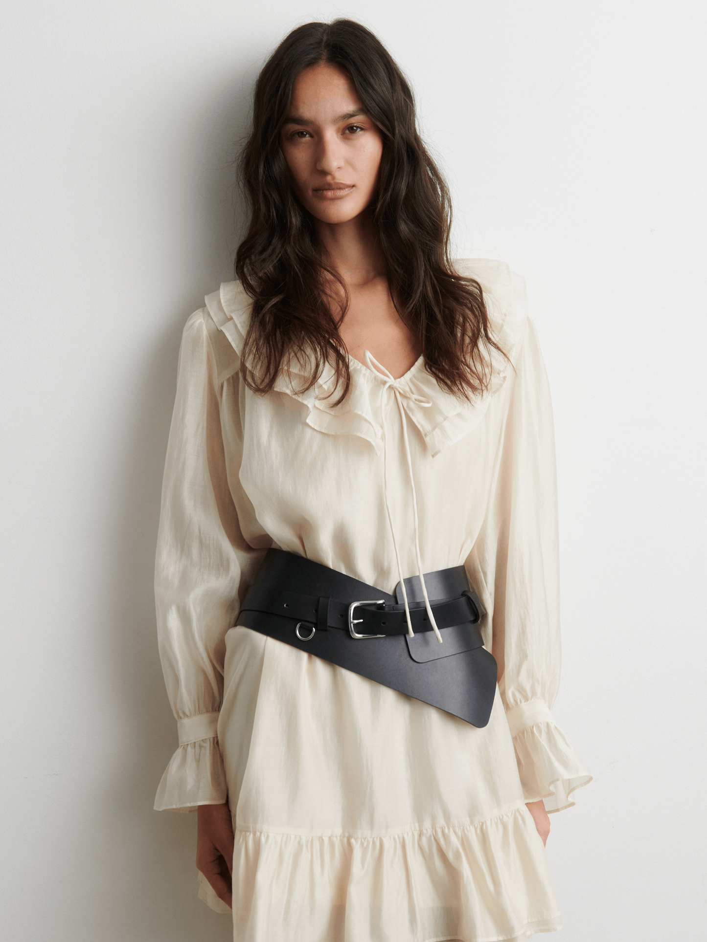 SECOND FEMALE Diversity Leather Belt