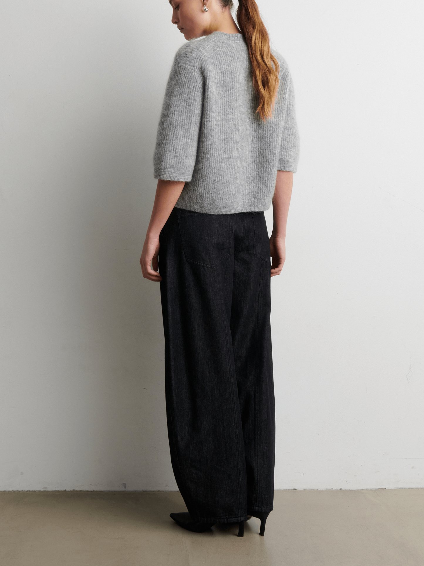 SECOND FEMALE Dera Denim Cargo Trousers