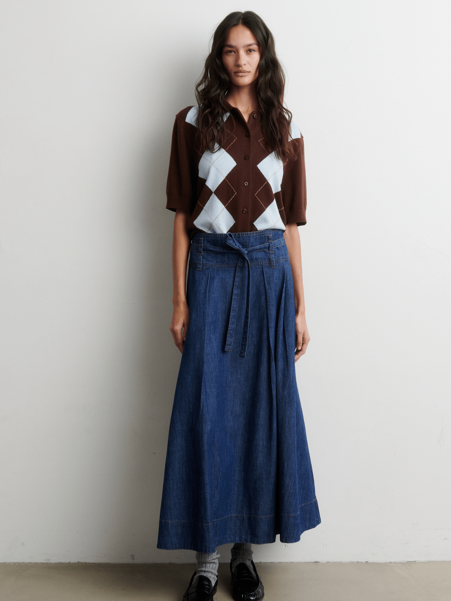 SECOND FEMALE Evana Denim Skirt