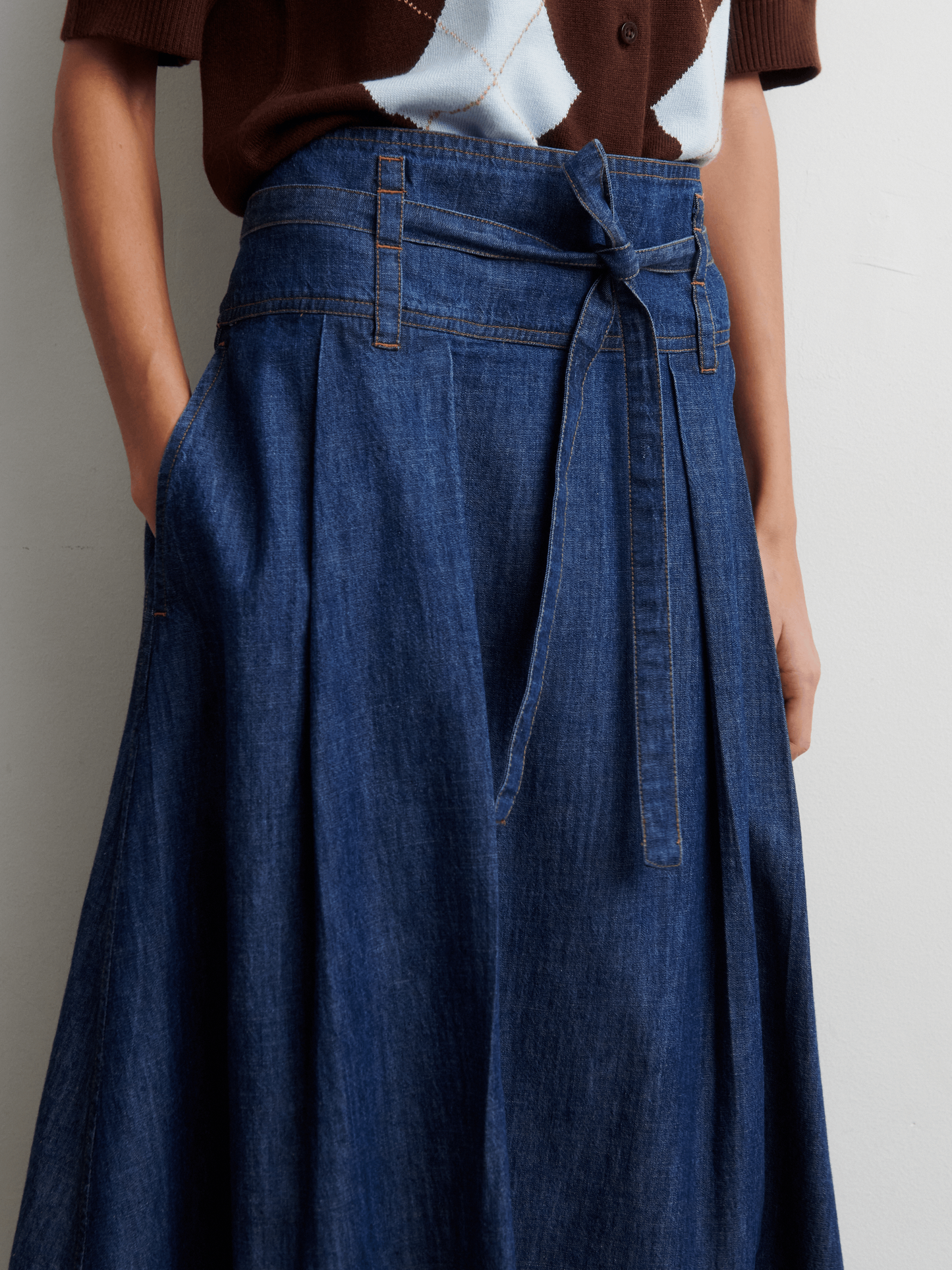 SECOND FEMALE Evana Denim Skirt