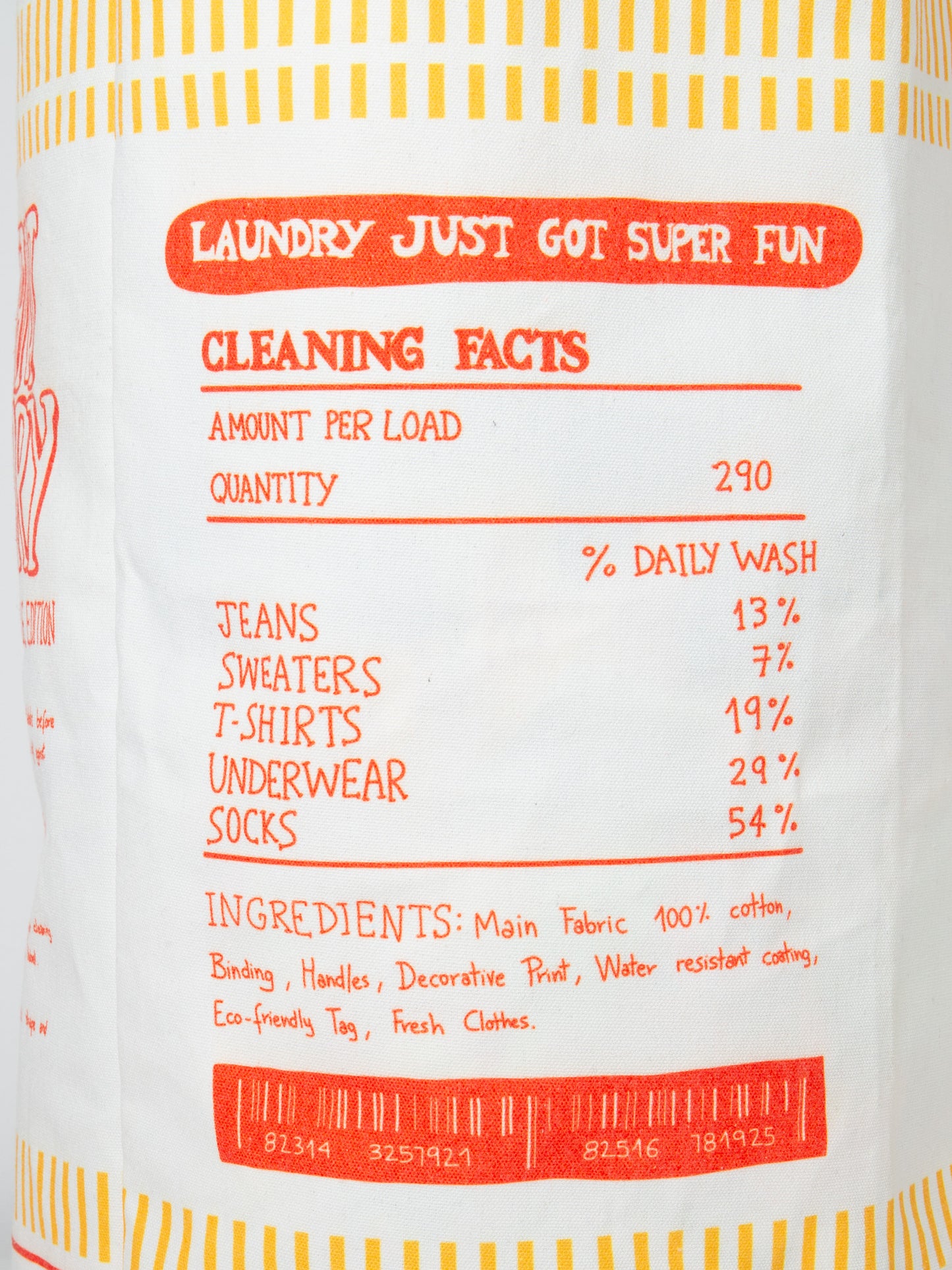 Instant Noodle Laundry Bag