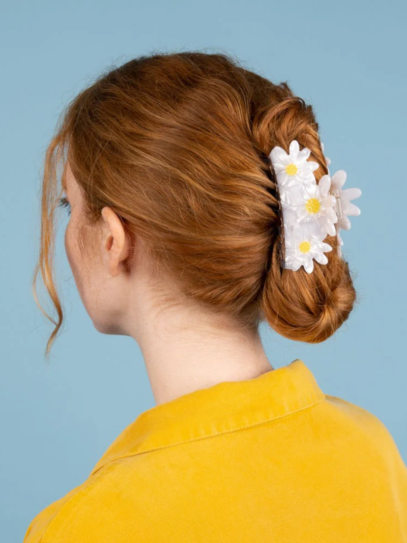 CouCou Suzette Big Daisy Hair Claw - SPANGE