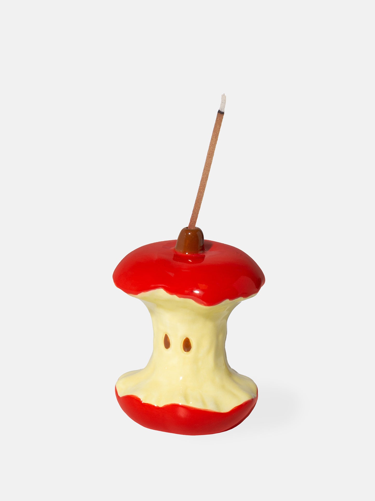Trashy Apple Incense Holder