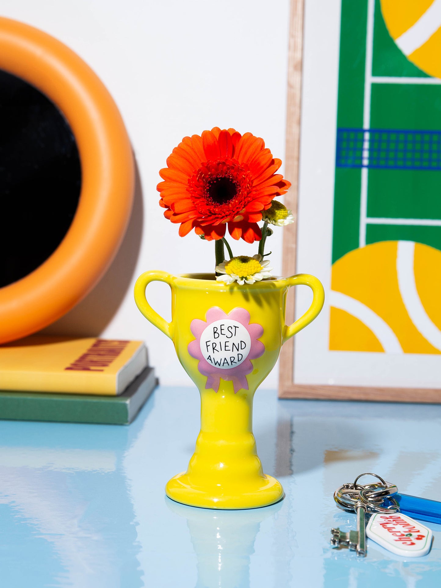 Best Friend Award Trophy Vase