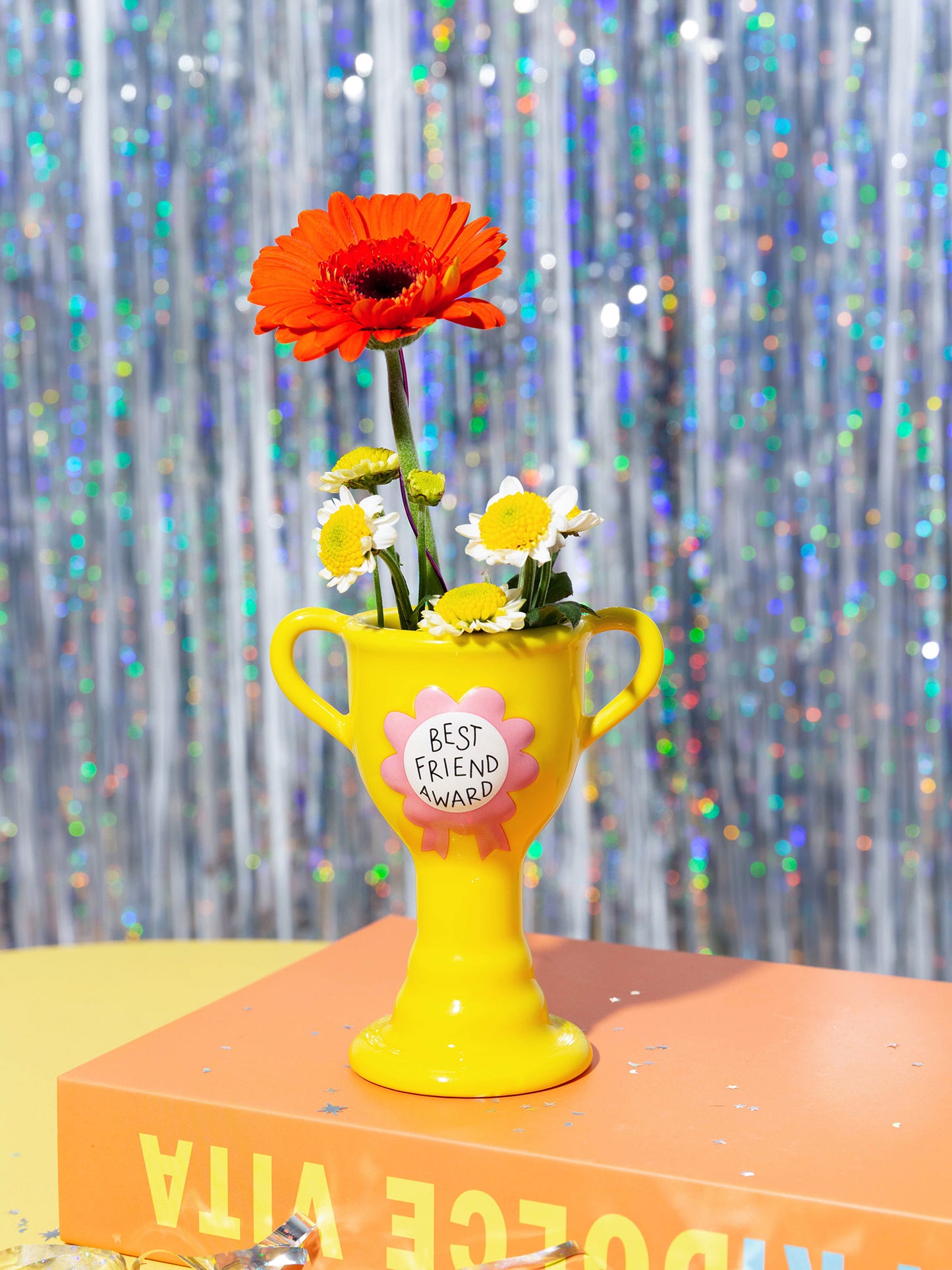 Best Friend Award Trophy Vase