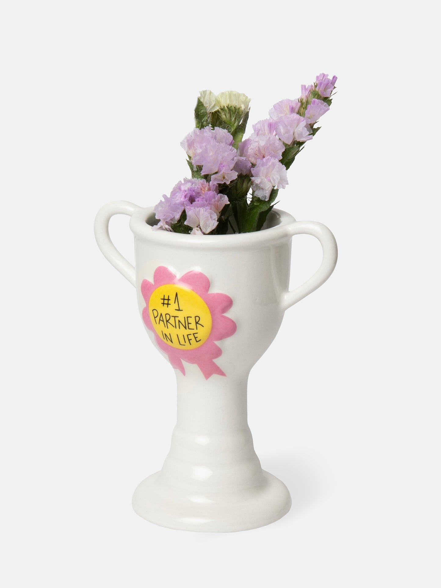 #1 Partner In Life Trophy Vase