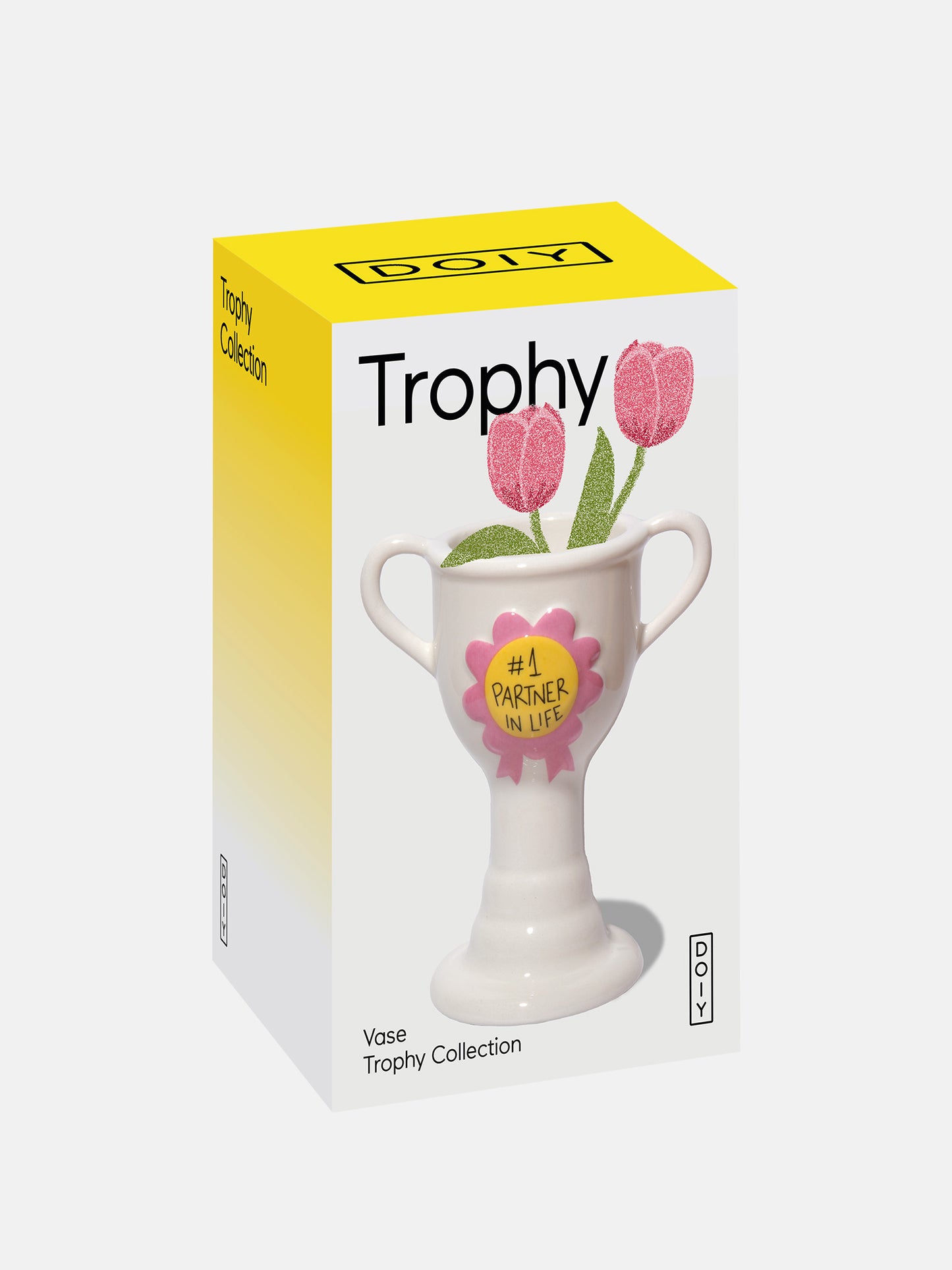 #1 Partner In Life Trophy Vase