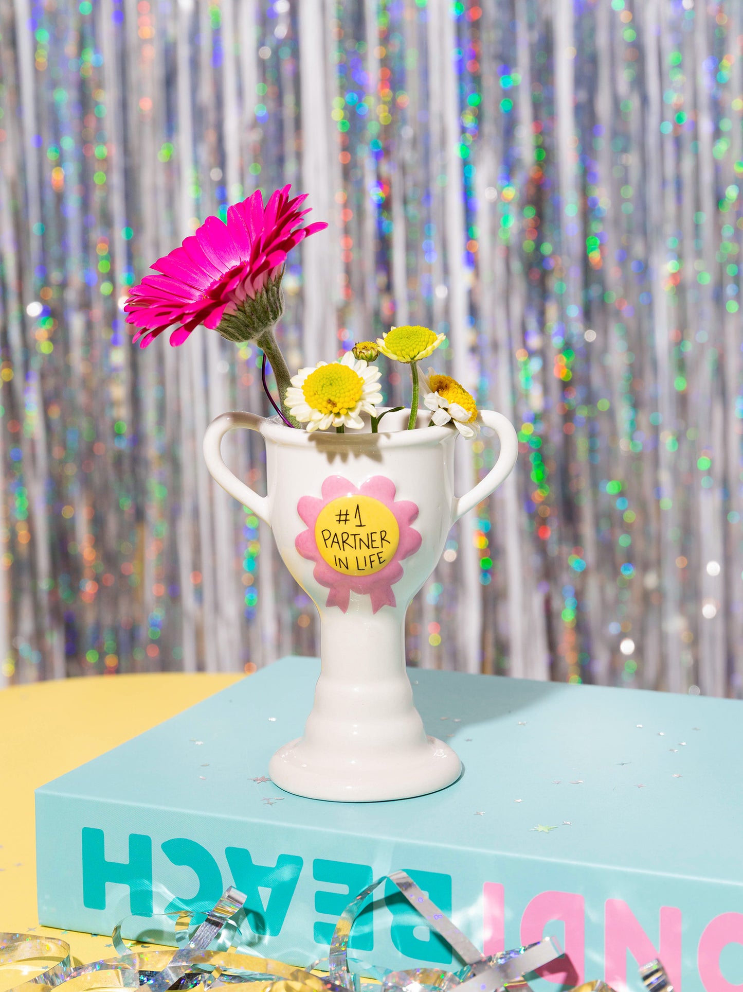 #1 Partner In Life Trophy Vase