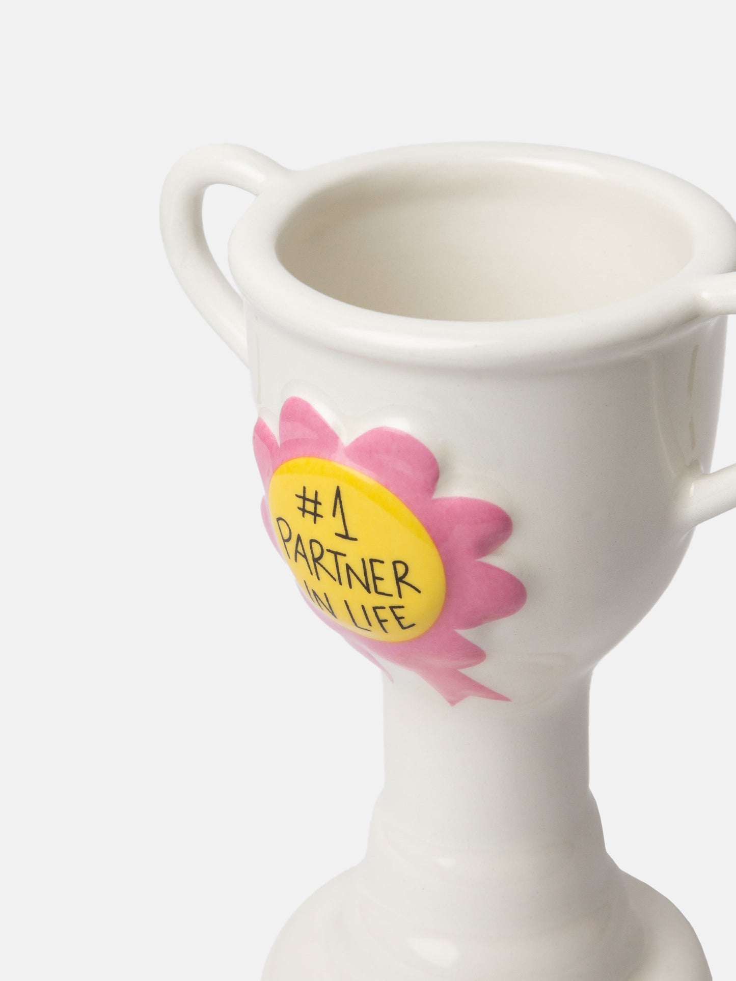 #1 Partner In Life Trophy Vase