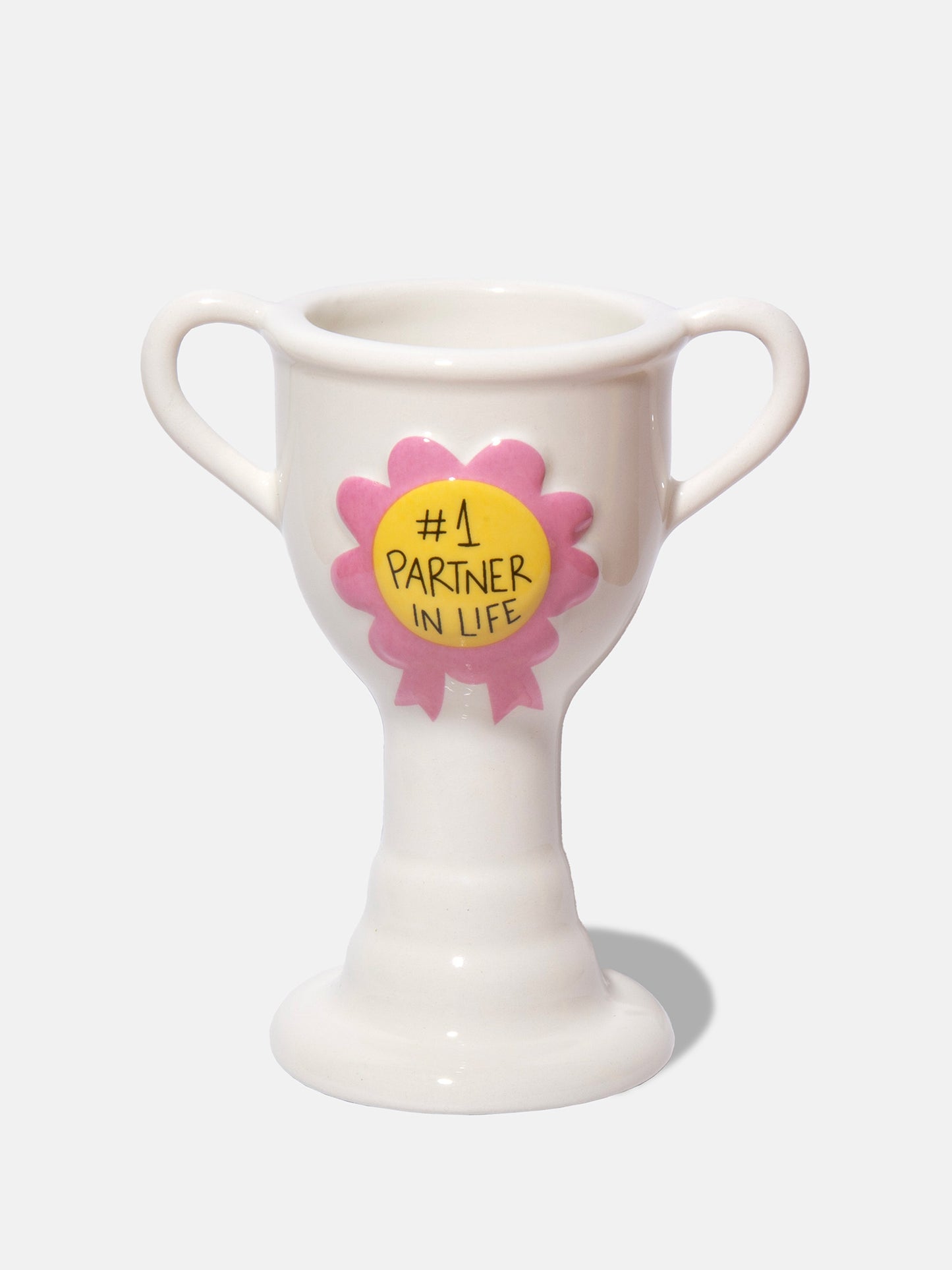 #1 Partner In Life Trophy Vase