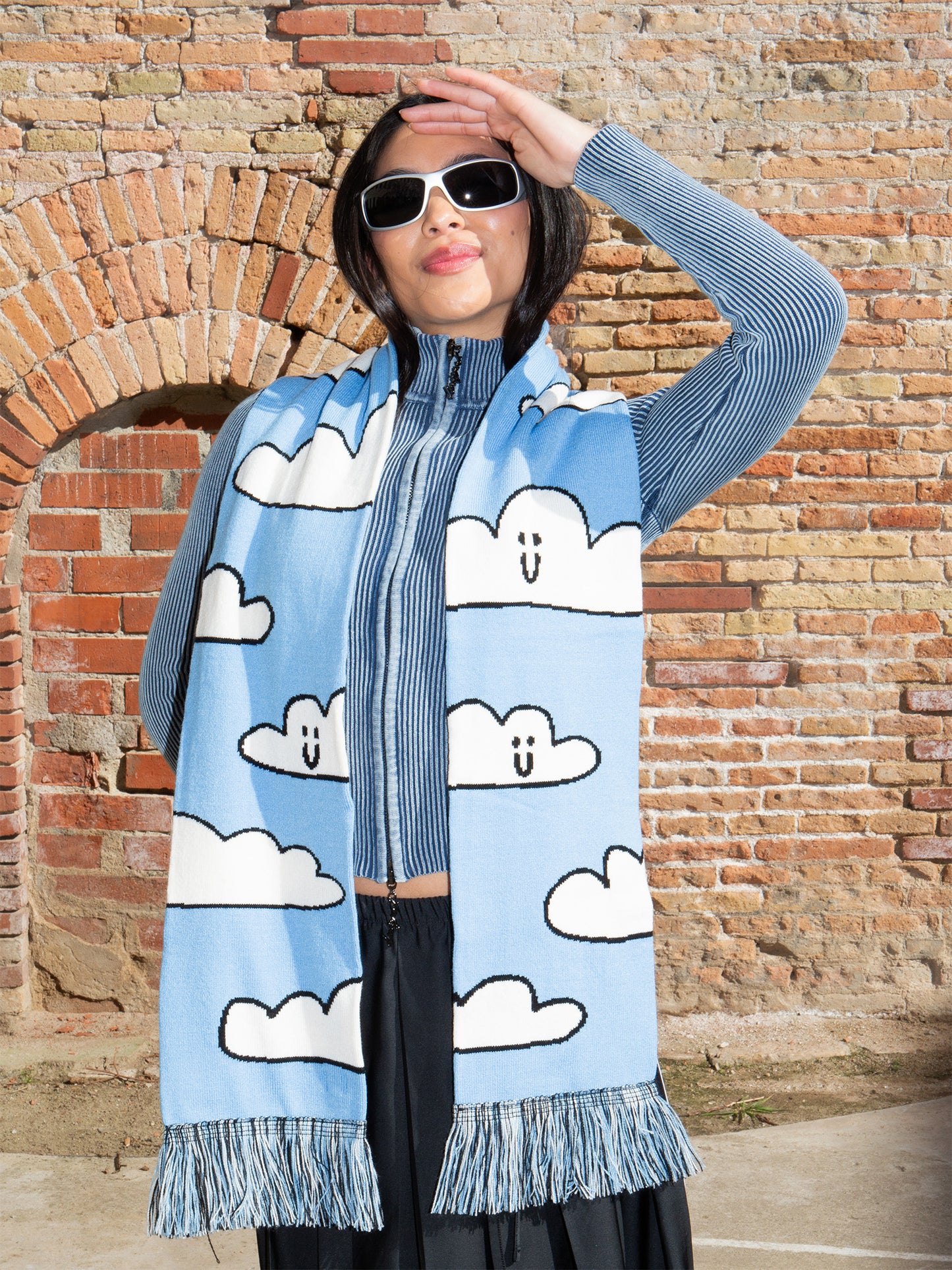 Cloudy Scarf