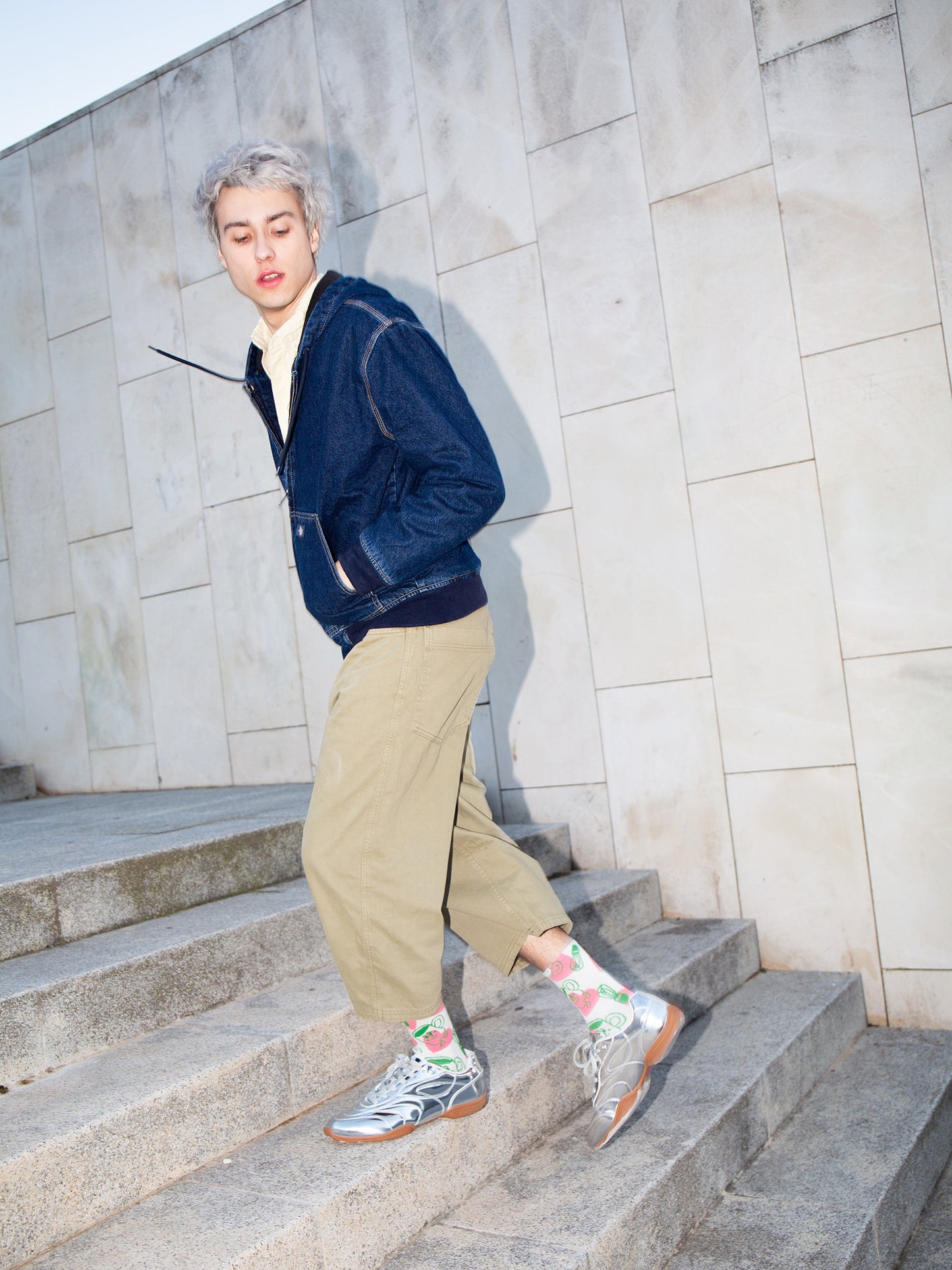 Matcha Love Flat Socks