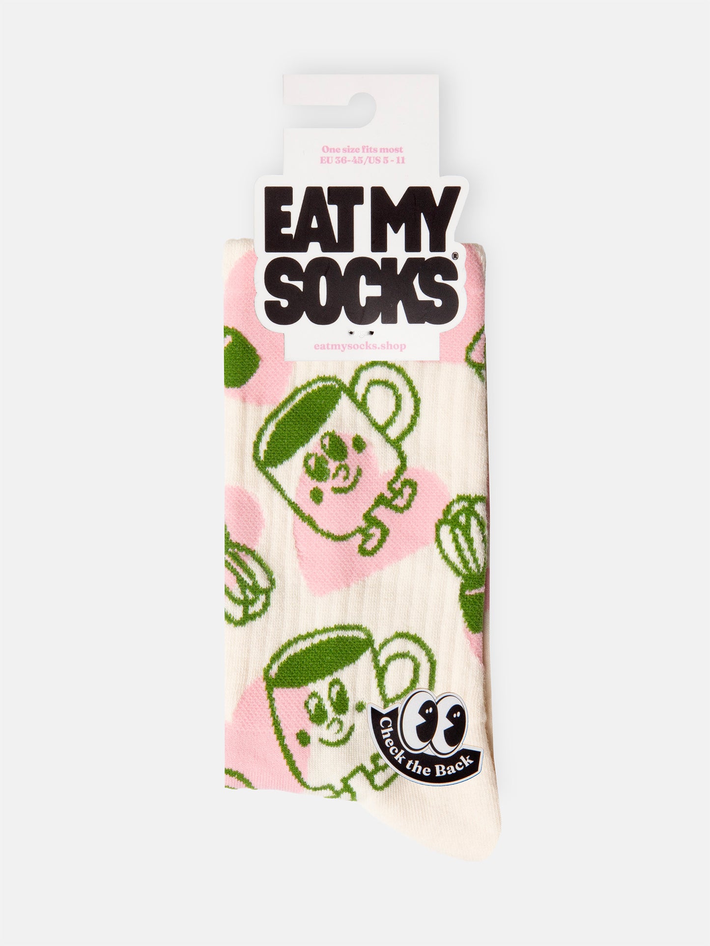 Matcha Love Flat Socks