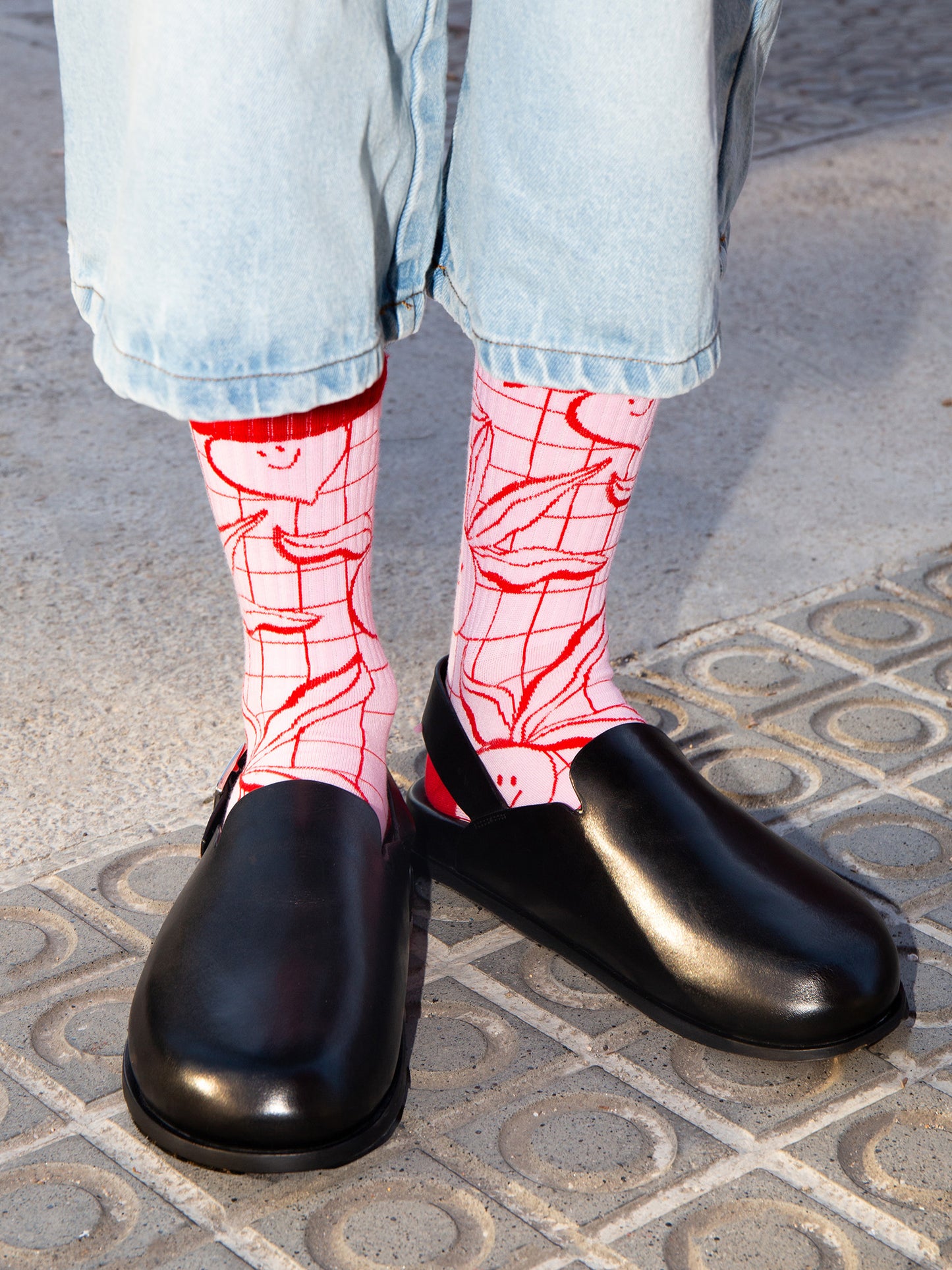 Veggie Flat Socks