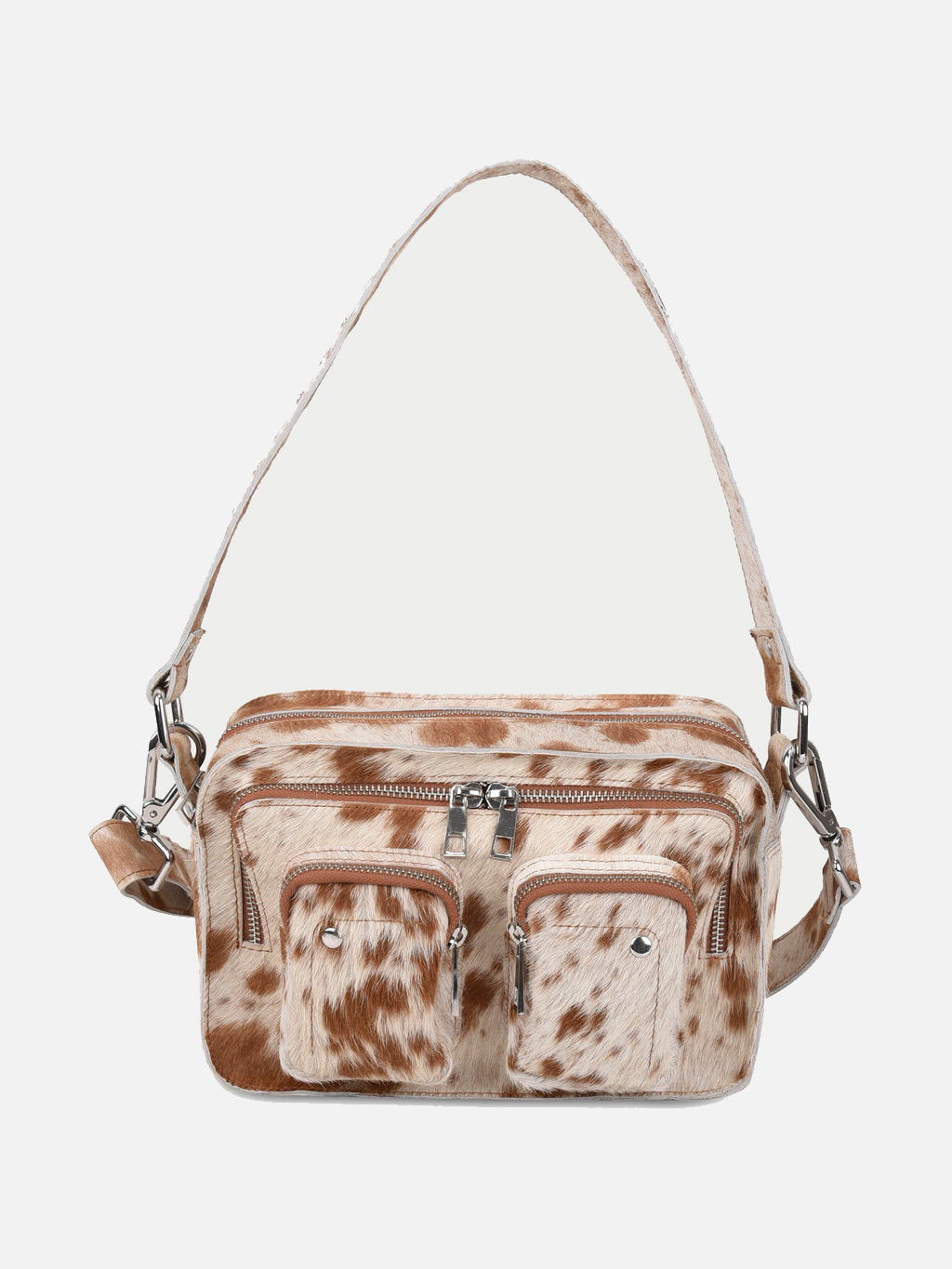 Ellie Light Brown Dots Bag - Tasche
